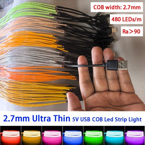 Usb cob led strip light - usb,