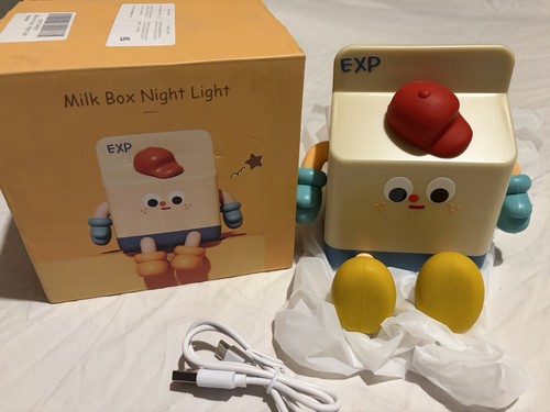 Milk box night light - milk,