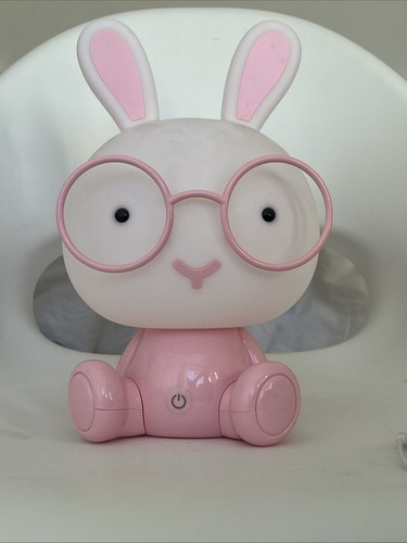 Pink bunny night - bunny,
