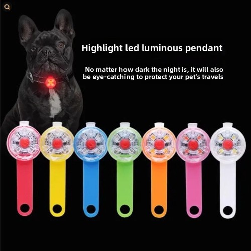 Rechargeable dog collar light - dog,