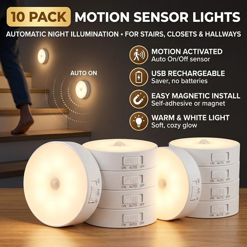 Motion sensor light indoor usb - sensor,