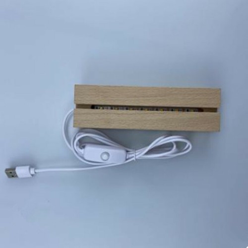 Wooden led lamp base - led,