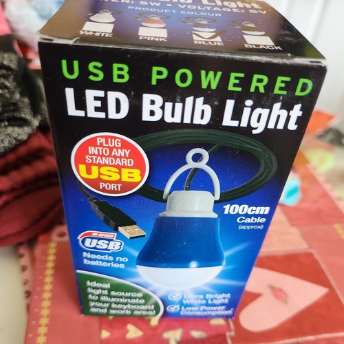 Usb powered led bulb light - usb,