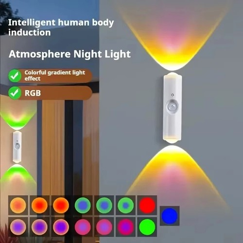 Magnetic rgb led night light - magnetic,
