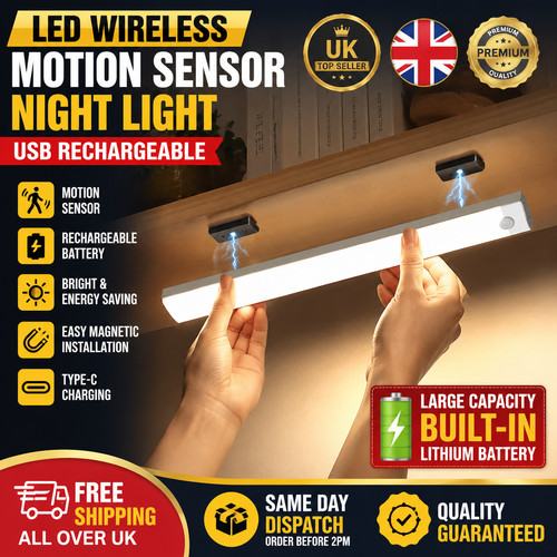 Led wireless motion sensor - led,